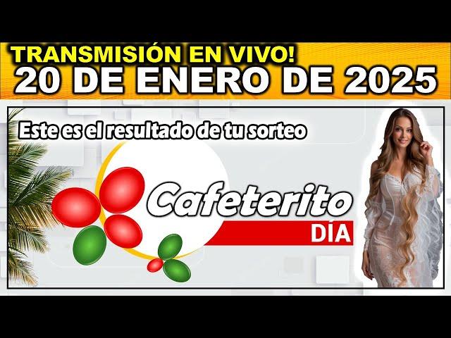 CAFETERITO DÍA: Resultado CAFETERITO TARDE LUNES 20 de Enero 2025