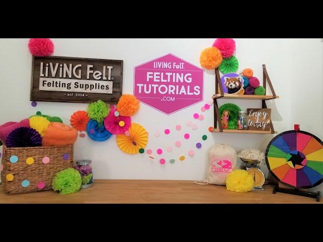 Live LAUNCH PARTY for our NEW Online Felting School!