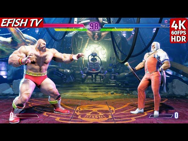 Zangief vs JP (Hardest AI) - Street Fighter 6