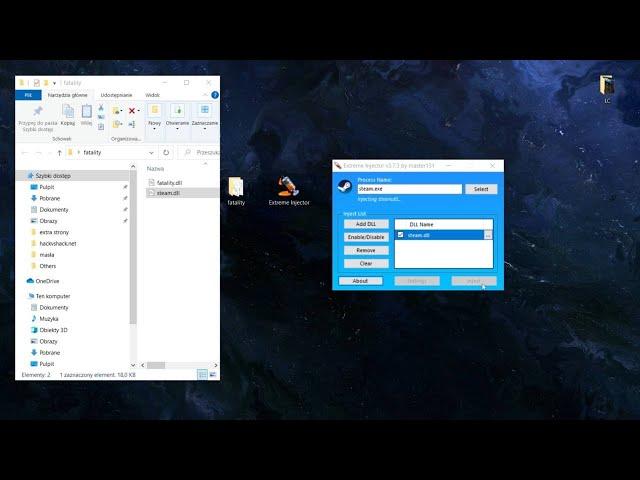 How to inject steam.dll/module.dll to steam, and inject cheat to CS2/CSGO