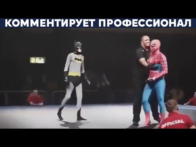 BATMAN v SPIDERMAN and BACKWARDS RUNNING TOURNAMENT