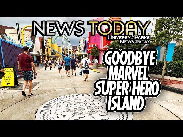 Marvel Super Hero Island Possibly Closing, Wolf Man Removed from HHN for Looking Stupid