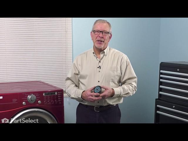 LG Dryer Repair - How to Replace the Drum Roller (LG # 4581EL3001E)