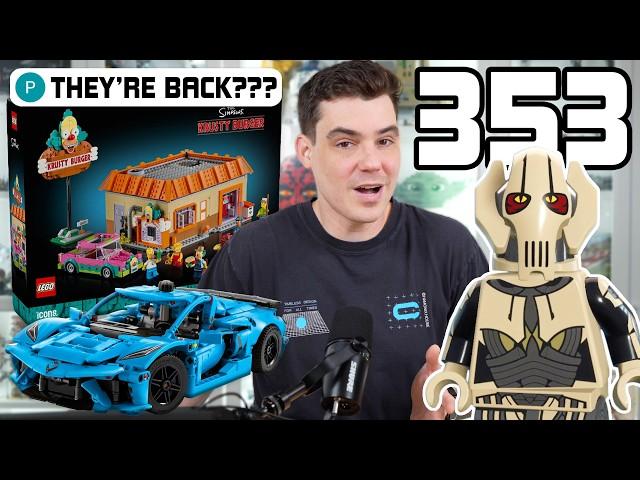 MORE LEGO Star Wars 2025 Turbo Tank LEAKS? LEGO Fortnite General Grievous! Simpsons! | ASK MandR 353
