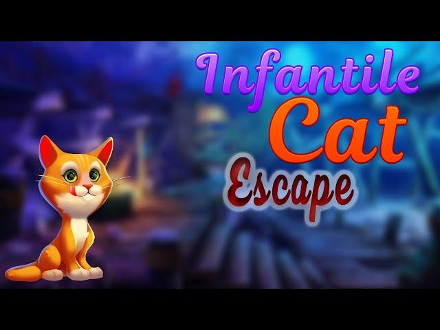 G4K Infantile Cat Escape Game Walkthrough