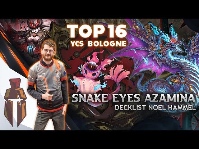 TOP 16 YCS BOLOGNA - SE FS AZAMINA - HAMMEL Noel