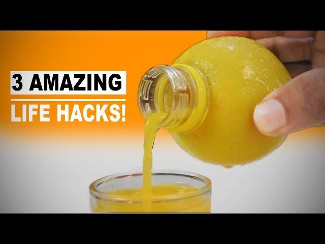 3 Amazing Life Hacks!KLGD HACKS