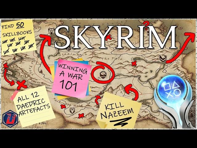 Beating ALL of Skyrim in just 2 DAYS??