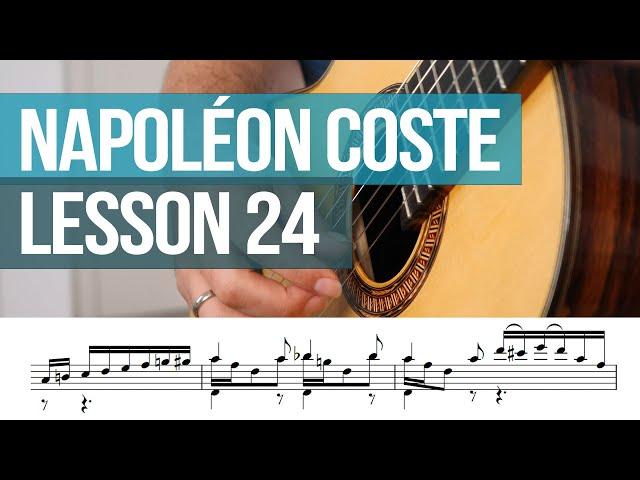 Napoléon Coste 24 Lesson [PDF + TABs]