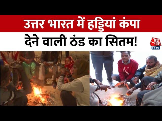 Cold Weather: शीतलहर का कहर, उत्तर भारत में पारा लुढ़का, Rajasthan में भी कड़ाके की ठंड | Cold Wave