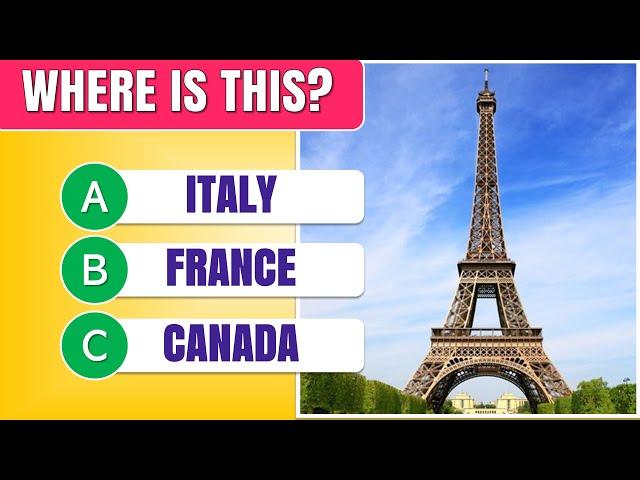 Guess the Country by its Monument | Guess the Landmark Quiz