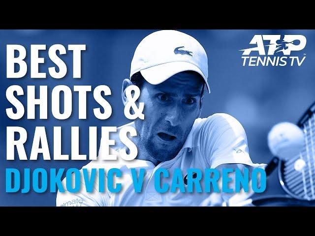 Best Shots & Great Rallies: Djokovic v Carreno Busta | Cincinnati 2019