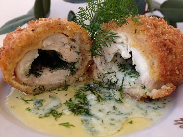 Chicken "Kiev"  Very Tasty Step by Step Recipe (English track)