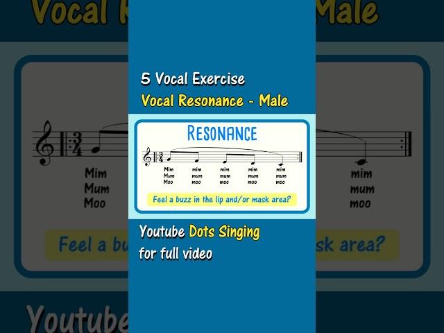 Master Art of Vocal Resonance in 5 Simple Singing Exercises #shorts #dotssinging