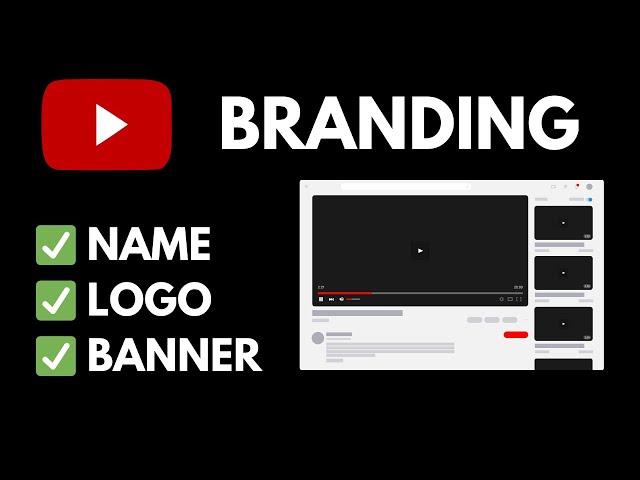 How to Create Your YouTube Channel Branding | Channel Logo + Banner