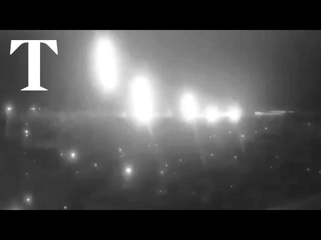 Footage allegedly shows Russian ICBM attack on Ukraine