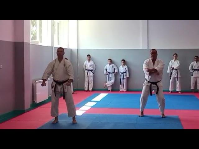 Tekki Nidan/Sensei Goran Krsmanovic & Sensei Nenad Vucicevic (Serbia) #fudokan #shotokan