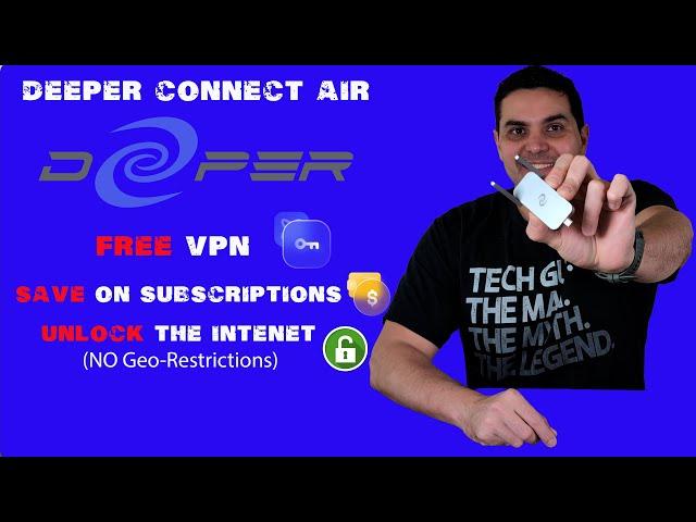 Deeper Connect Air : The NO FEE VPN