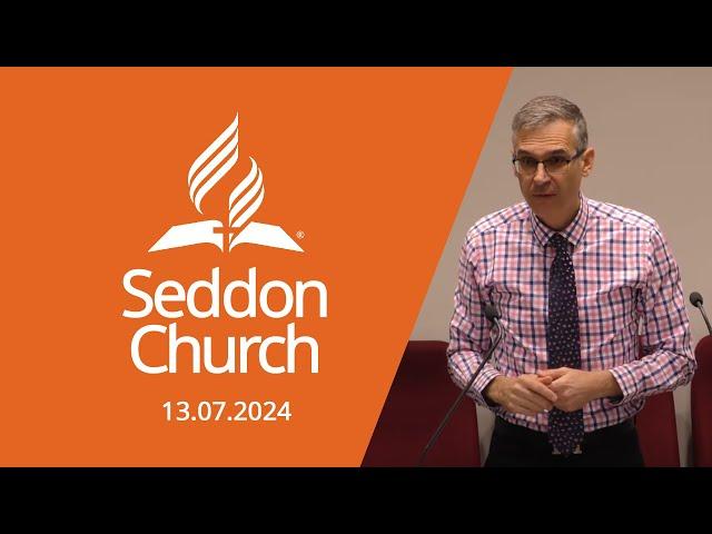 Seddon SDA Church Livestream 13/07/2024