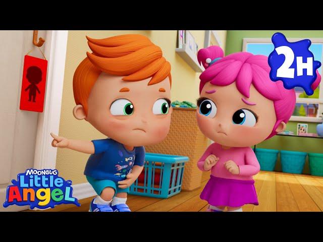 Need To Go Potty! | Little Angel | Sing Along for Kids | Moonbug Kids Express Yourself!