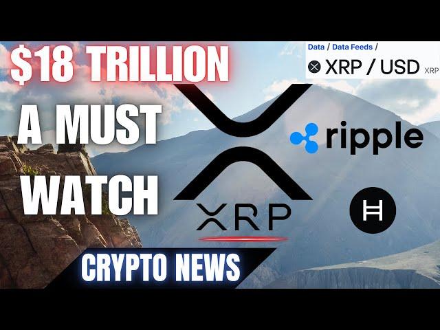 Ripple XRP | $18 Trillion | US Strategic Crypto Reserve IMPORTANCE, HBAR ETF Filing | Crypto News