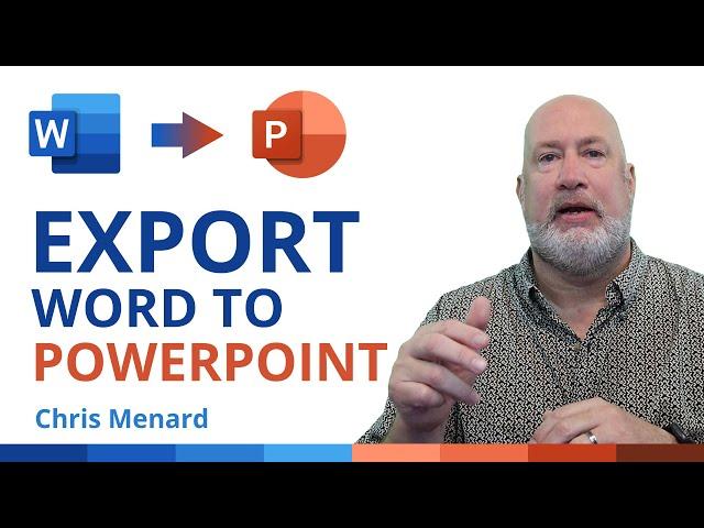 Export Word to PowerPoint with a few clicks - New Feature from Microsoft