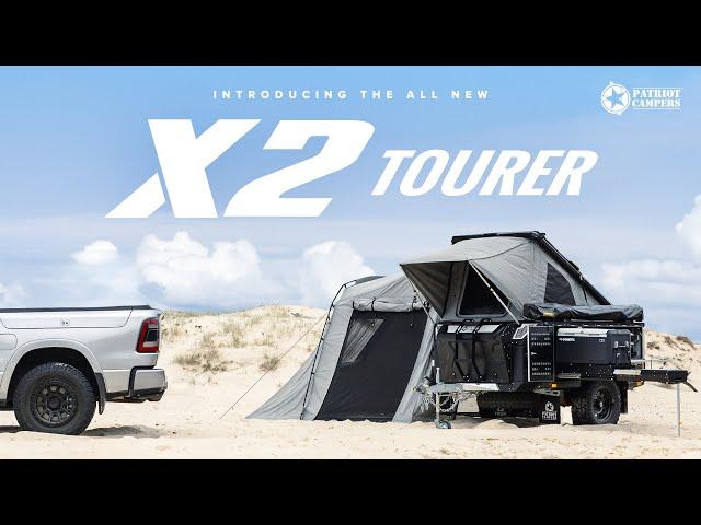 First Look At Our ALL-NEW Camper Trailer | Patriot Campers X2 Tourer