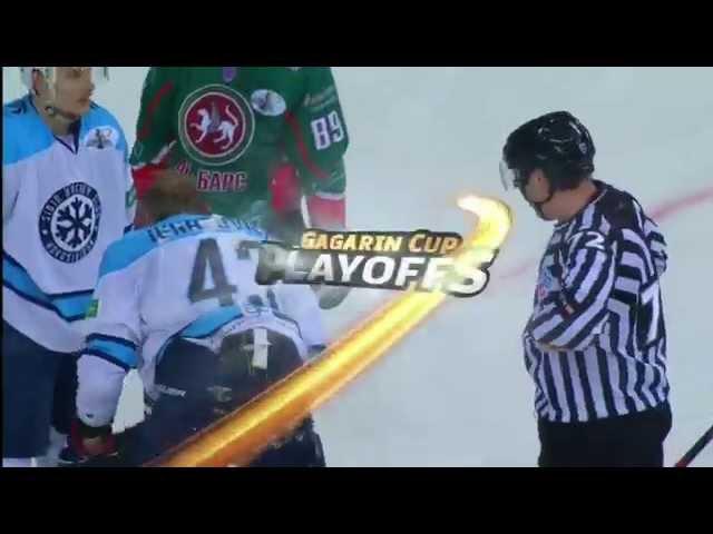 Sibir @ Ak Bars 04/04/2015 Highlights / Ак Барс - Сибирь 1:0 ОТ / Восток, Финал, В серии 4:1