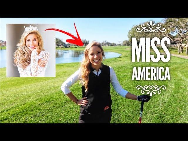 Playing Bay Hill with Miss America Kira Kazantsev