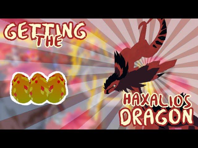 EGGHUNTING + HATCHING HEXALIOS DRAGON | Dragon Adventures (Roblox)