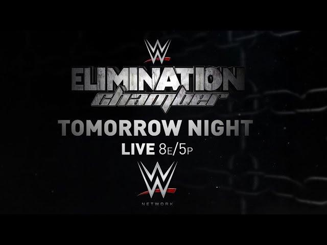 WWE ELIMINATION CHAMBER 2015, TOMORROW LIVE ON WWE NETWORK