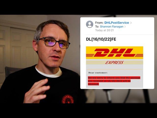 DHL Email Scam for Parcel Delivery, Explained