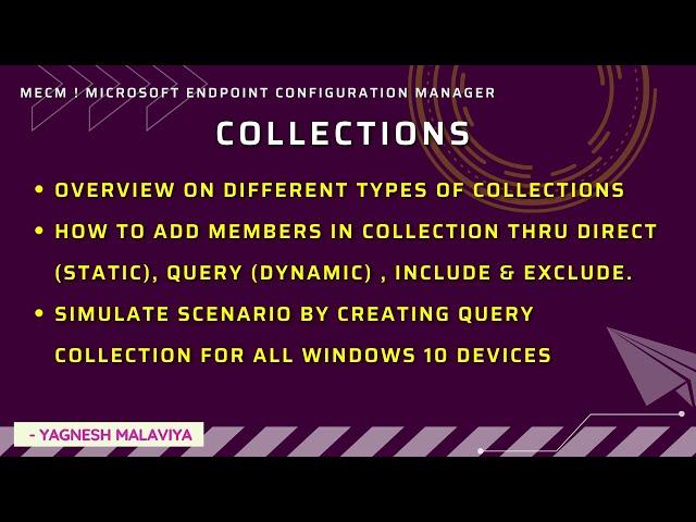 Overview on COLLECTIONS in MECM