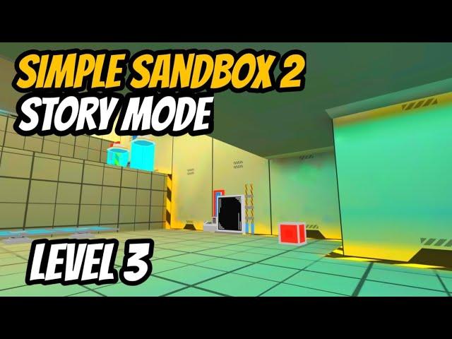 Simple Sandbox 2 Story Mode Level 3 gameplay