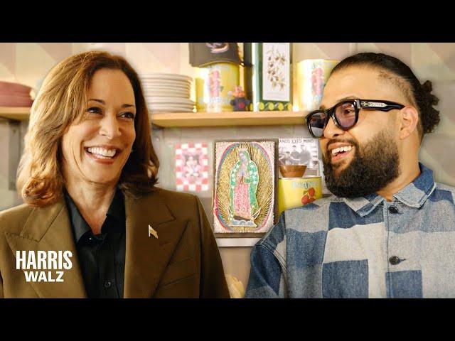 Kamala Harris Talks Mexican Food and Family with Chef | Phoenix, AZ