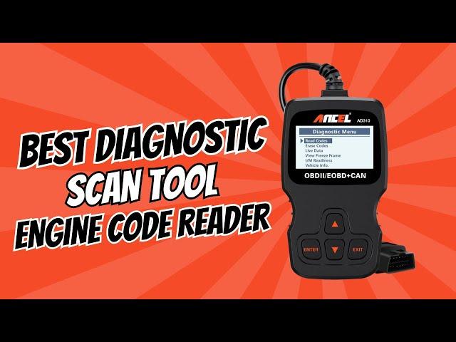 Best Engine Fault Code Reader & Diagnostic Scan Tool of 2025 | ANCEL AD310 OBD2  Review