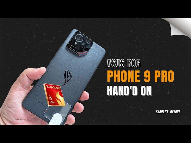 Asus ROG Phone 9 Pro Unboxing & FIRST LOOK!  Specs, Price & Release Date Leaks