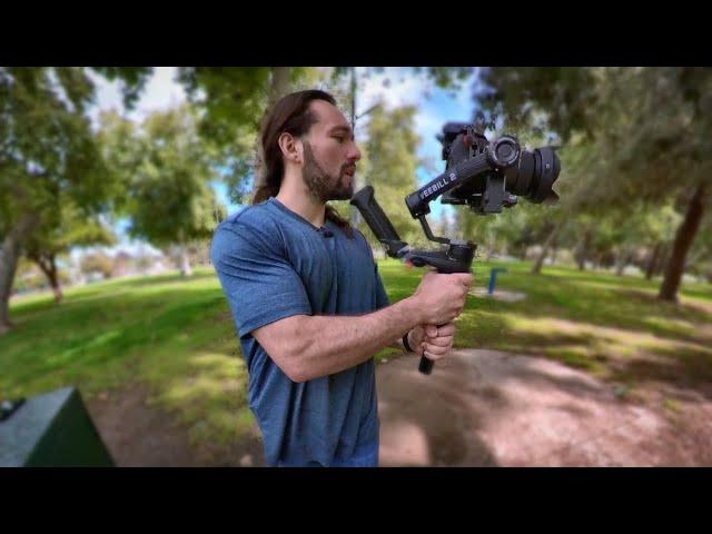 How to Get the SMOOTHEST Gimbal Shots In PF (Pan Follow Mode) Zhiyun Weebill 2 - DJI RS 2