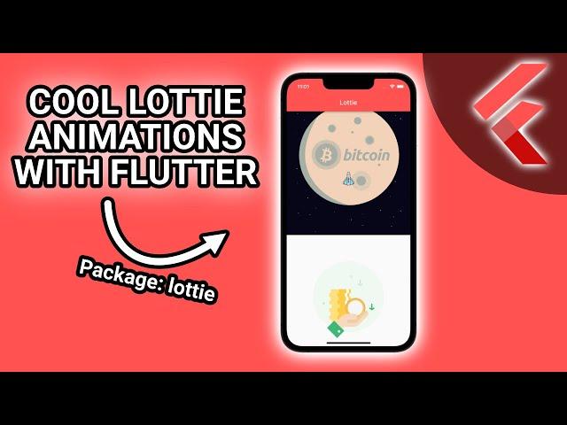 Using Cool Animations In Your Flutter App With Lotties #Flutter #AppDevelopment