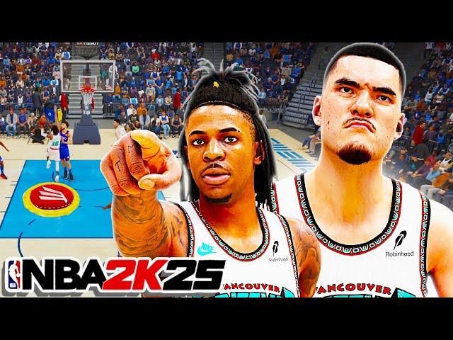 The Ja Morant & Zach Edey DOMINATION in NBA 2K25 Play Now Online!