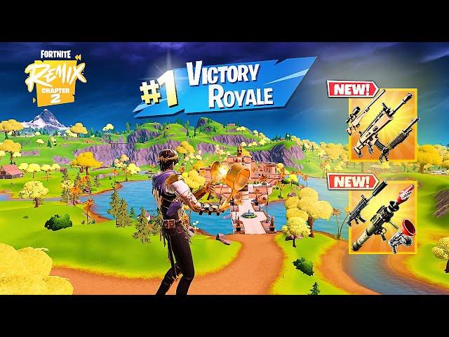 103 Elimination Solo Vs Squads "Zero Build" Gameplay Wins (Fortnite Remix chapter 2 PC)