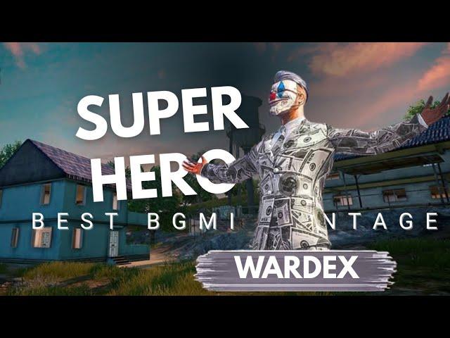 Bgmi Montage | solo vs squad gameplay| superhero| WARDEXGAMING