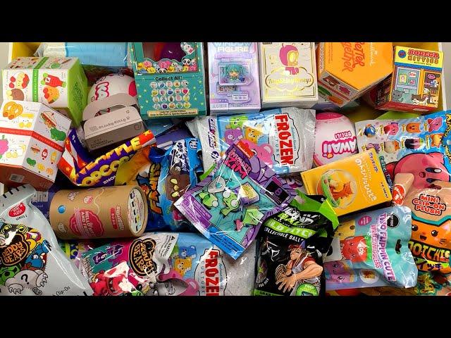 65 minutes of mystery surprise blind bag toys NO TALKING Kawaii Mini Brands, ASMR Unboxing Sounds