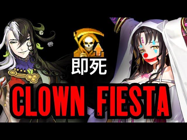 [FGO] "Clown Fiesta Strategy" (Super Recollection Quest Cerberus 4T)