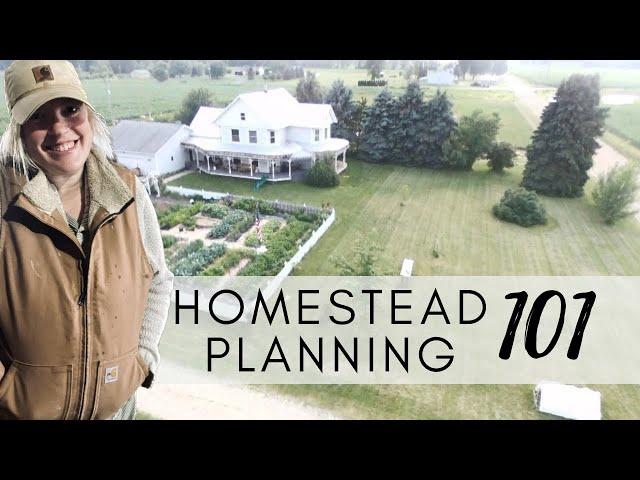 The best method for planning your homestead - 10 Categories