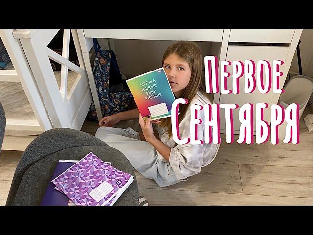 Первое сентября. Потеряли книги. Забыли дневник. Навели кипиш.