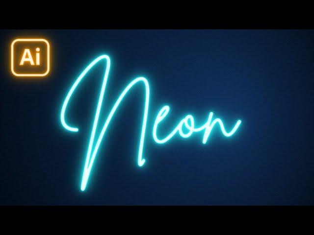 How to Make a Neon Glow Effect in Illustrator