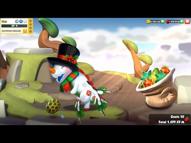 #DML Did you get SNOWMAN DRAGON ? - Dragon Mania Legends