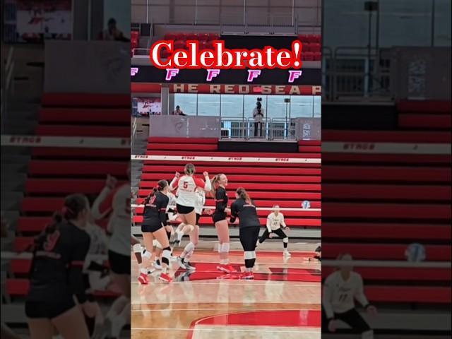 Sometimes I get a little excited. #libero #dmoon #volleyball #d1athlete #fairfield