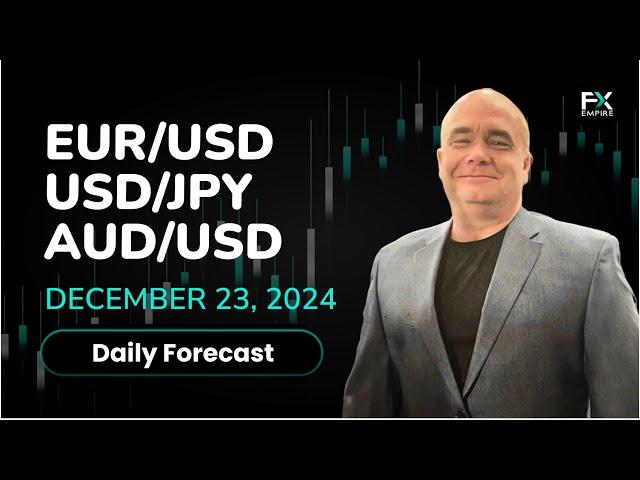 EUR/USD, USD/JPY, AUD/USD Price Forecast Today: Euro, Yen, Dollar Technical Analysis (December 23)